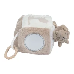 Cube d'activité bébé Tam Tam - Blanc / Sable