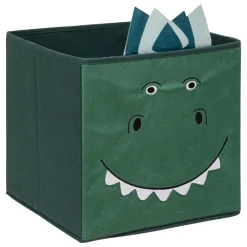 Cube de rangement dino 29 x 29 cm