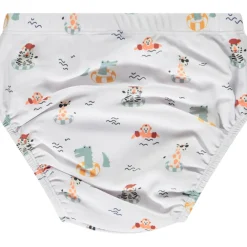 Culotte de bain imprimé animaux nageurs pour bébé garçon