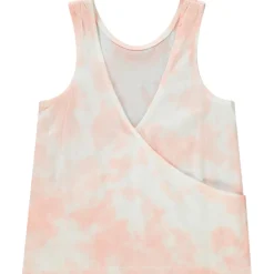 Débardeur effet tie & dye à dos croisé pour fille
