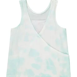 Débardeur effet tie & dye à dos croisé pour fille