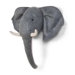 Décoration murale en feutre - Éléphant
