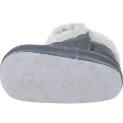 Demies bottes avec fausse fourrure au col