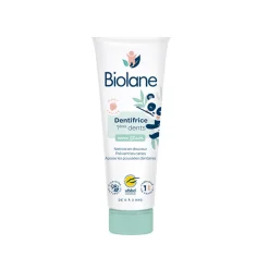 Dentifrice avec fluor goût fraise - 50 ml