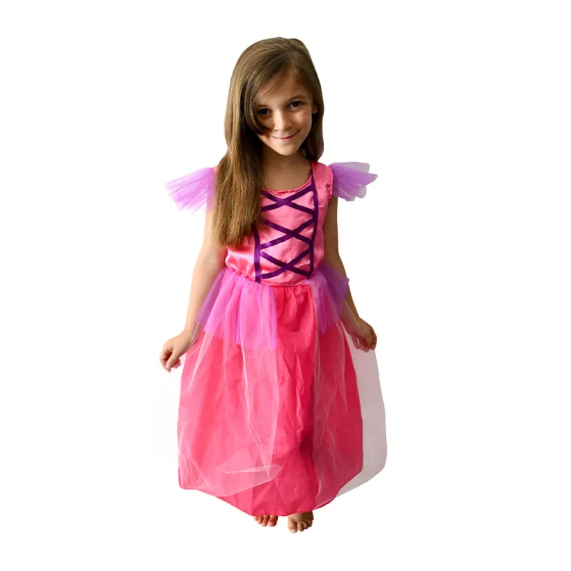 Déguisement princesse rose 5-7 ans