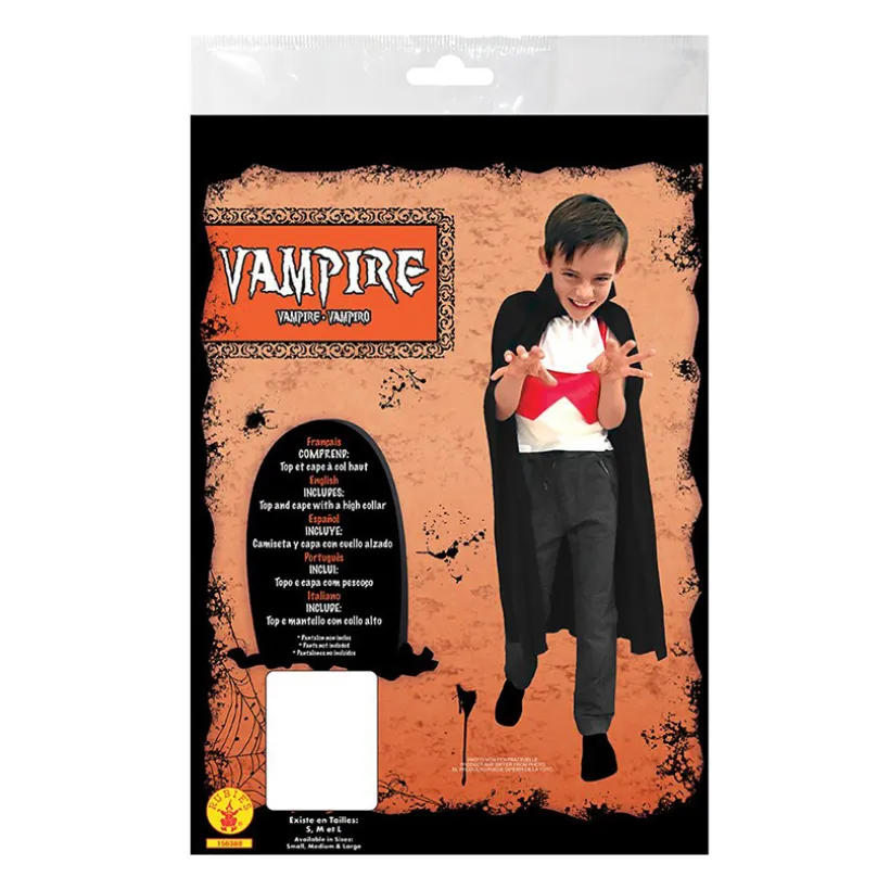 Déguisement Vampire Taille S - Noir