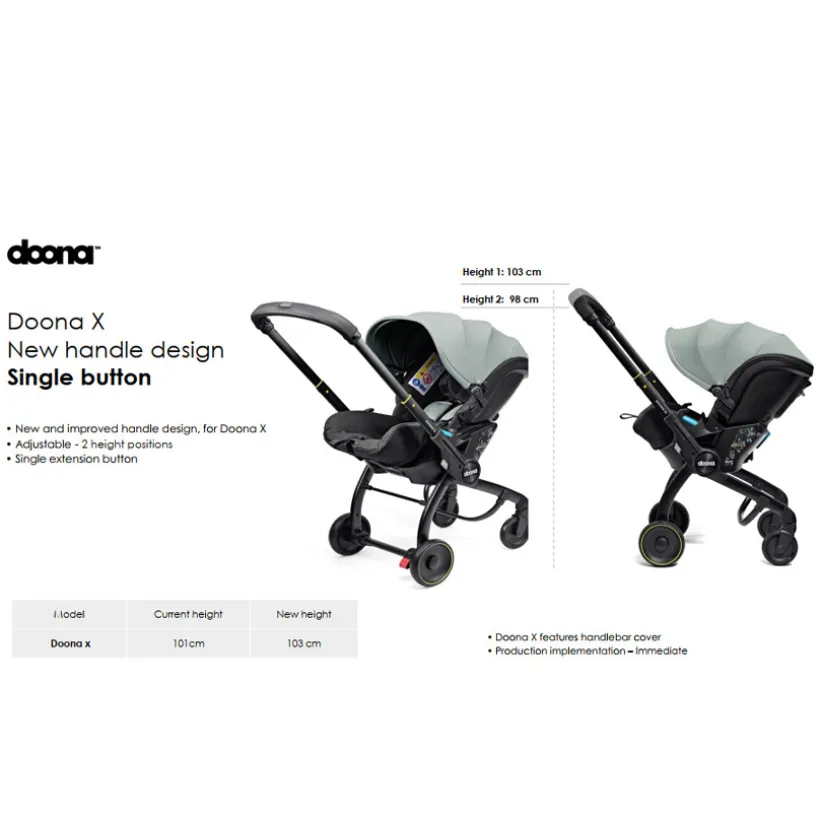 Doona X siège auto 0+ & poussette Dusty Sage