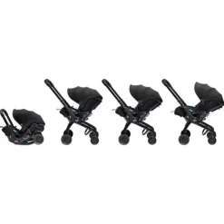Doona X Siège auto & Poussette Nitro Black