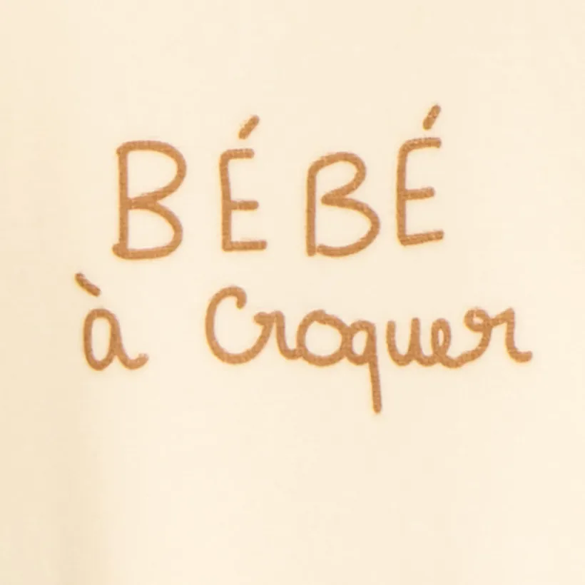 Dors-bien bébé garçon en velours print mignon