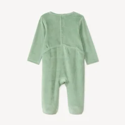 Dors-bien bébé garçon en velours print mignon
