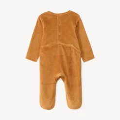 Dors-bien bébé garçon en velours print mignon