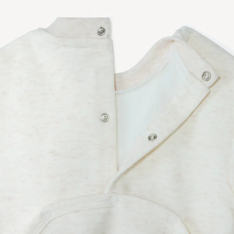 Dors-bien bicolore Mouton doublé sherpa pour bébé