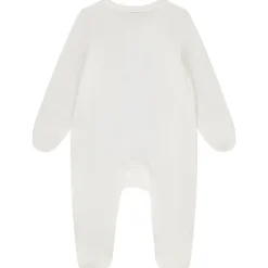 Dors-bien en coton print plumes pour bébé