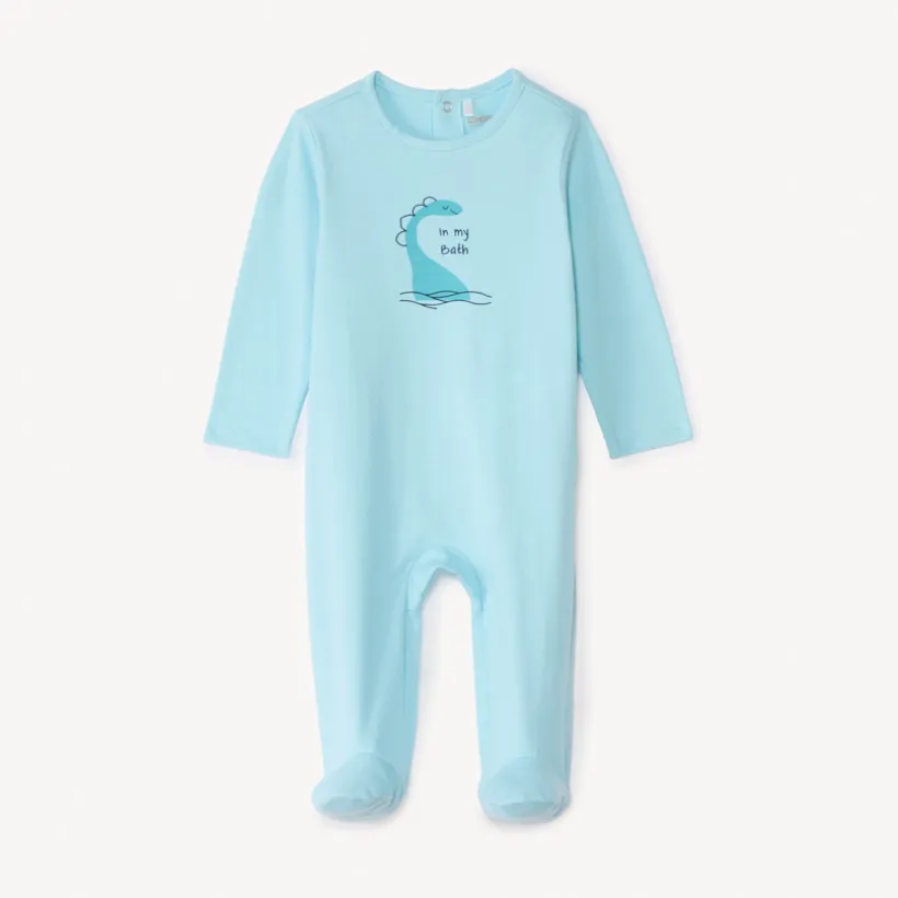Dors bien en jersey printé pour bébé garçon