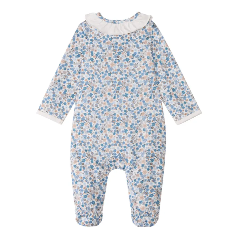 Dors-bien en jersey Tiny Flowers