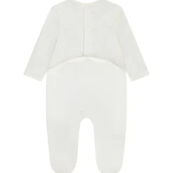 Dors-bien en jersey uni print animal pour bébé garçon