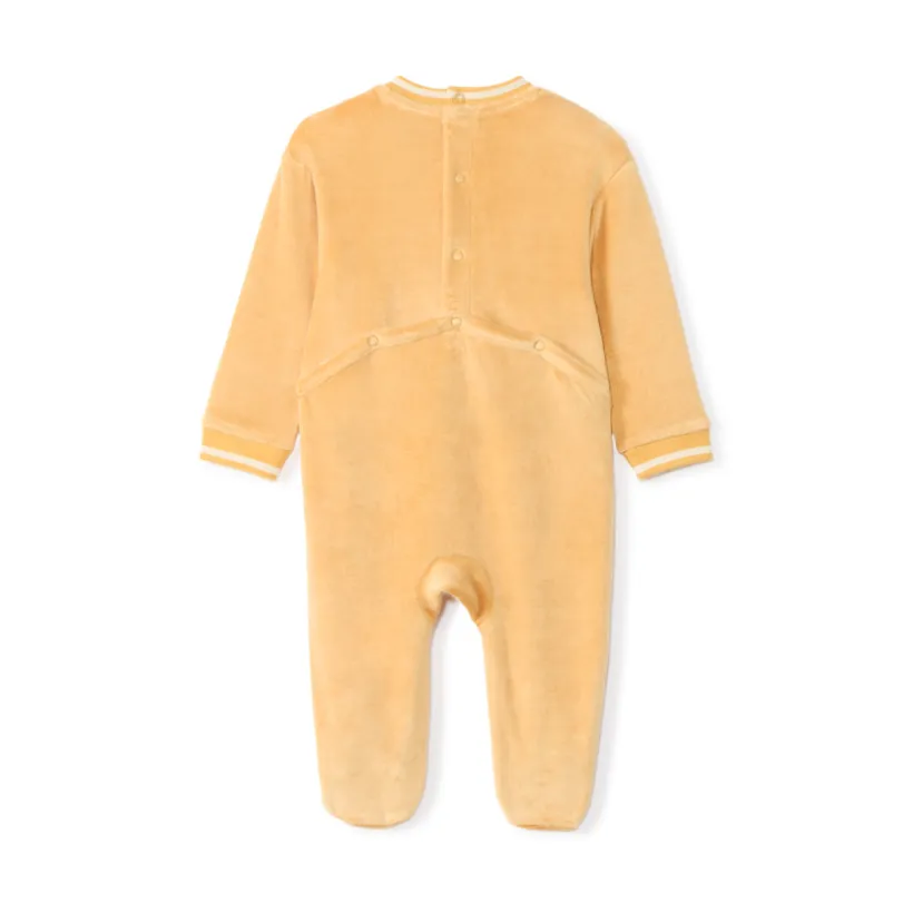 Dors-bien en velours patch bouclettes arbre pour bébé