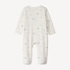 Dors-bien imprimé fantaisie en interlock pour bébé