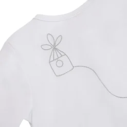Dors-bien interlock motif oiseau pour bébé fille