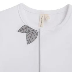 Dors-bien interlock motif oiseau pour bébé fille