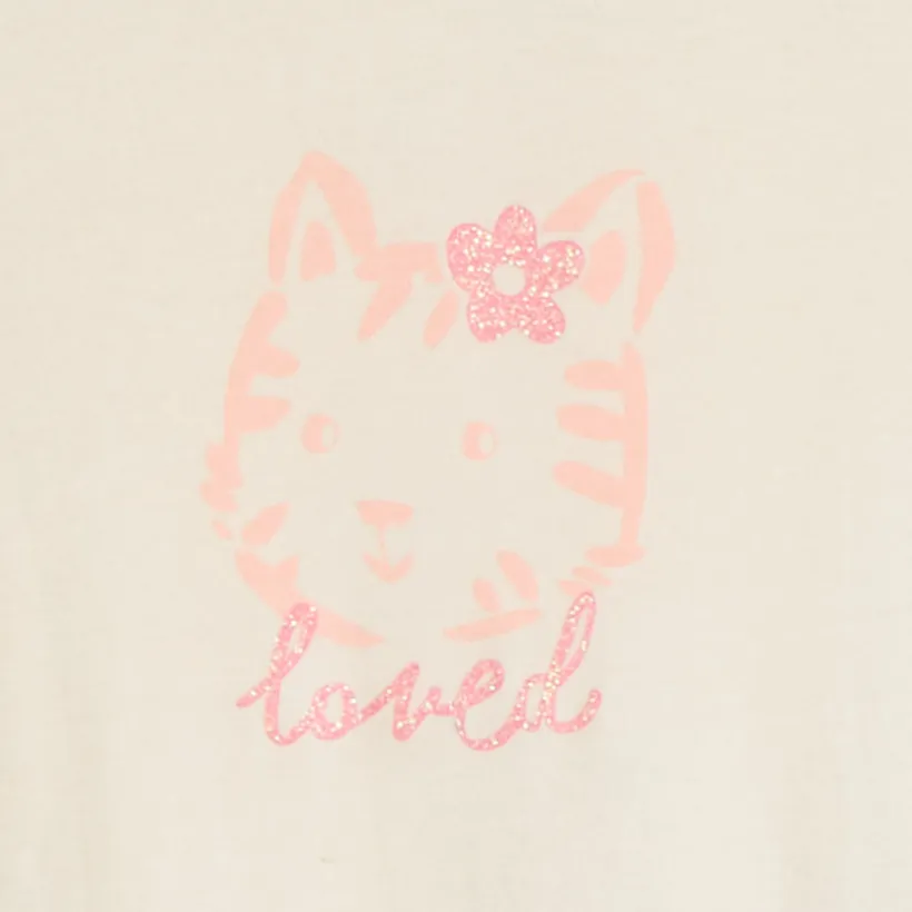 Dors-bien jersey à print fantaisie pour bébé fille