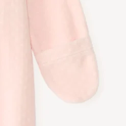Dors bien manches longues en velours broderie ourson pour bébé fille