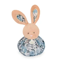 Doudou boule - Lapin bleu