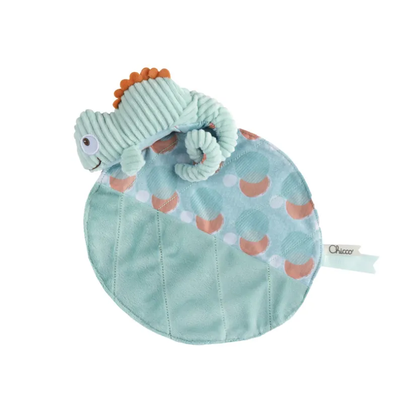 Doudou caméléon