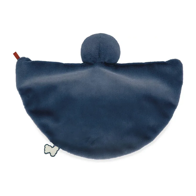 Doudou manchot bleu