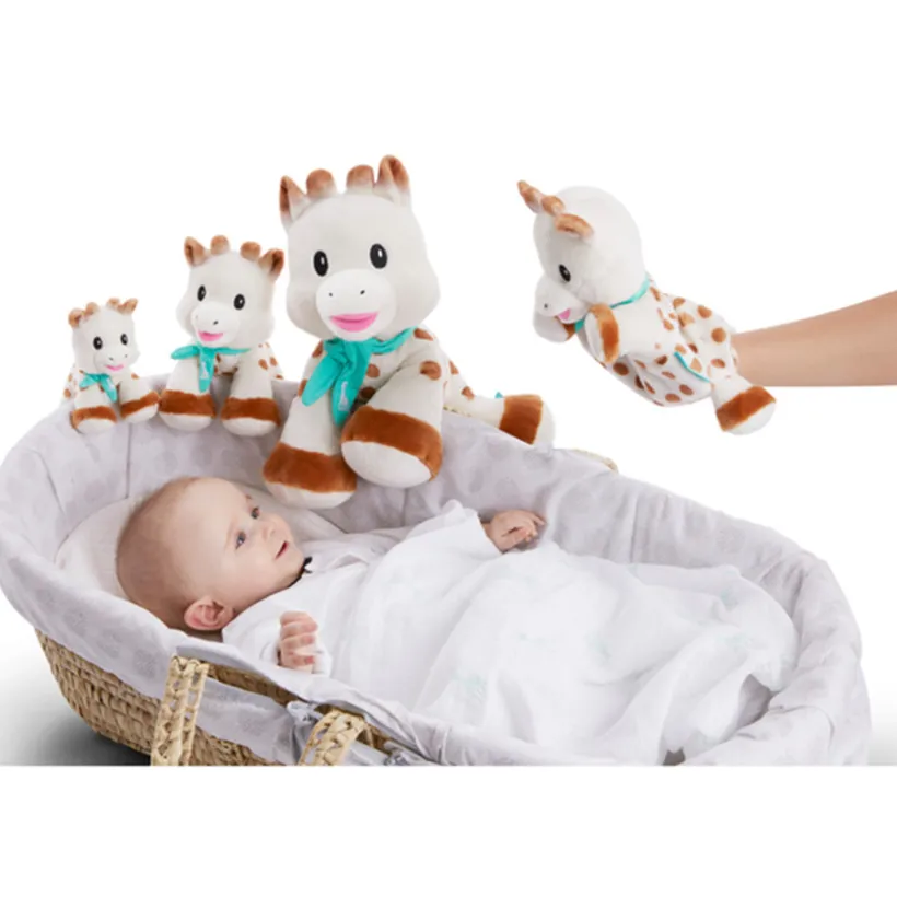 Doudou marionnette Sophie la Girafe