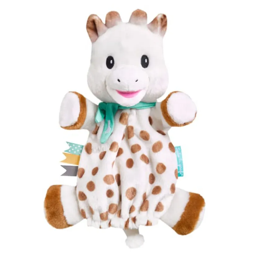 Doudou marionnette Sophie la Girafe
