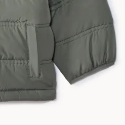 Doudoune à capuche doublé micropolaire pour bébé garçon