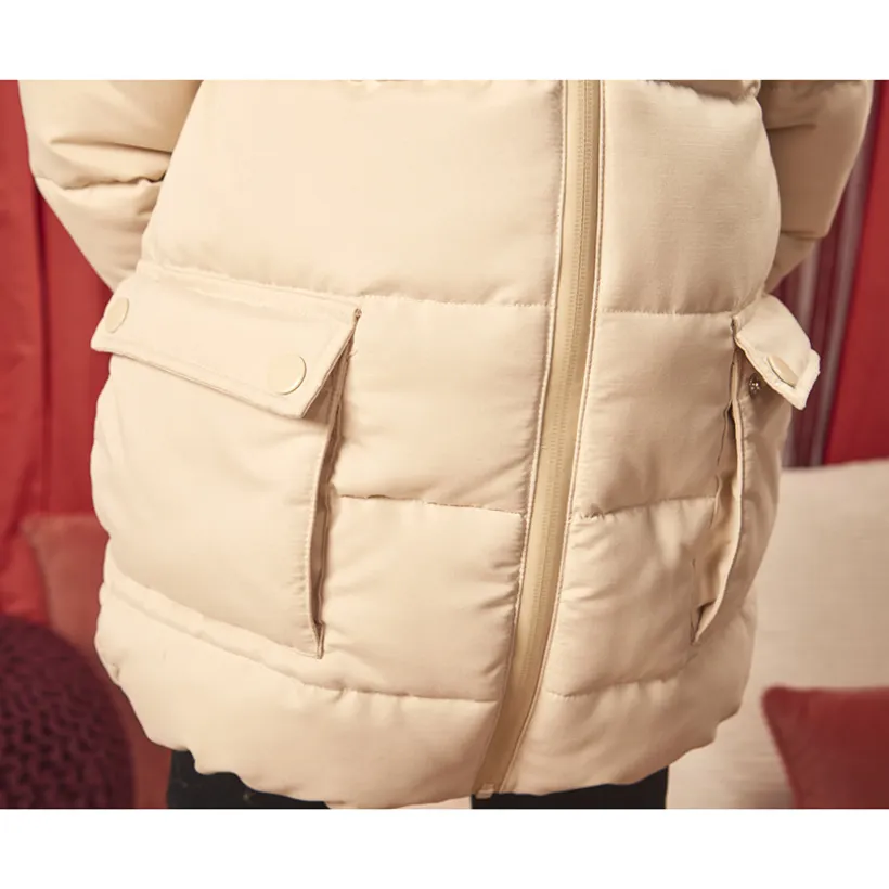 Doudoune imperméable 2 en 1 doublée sherpa avec gilet pour fille