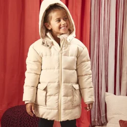 Doudoune imperméable 2 en 1 doublée sherpa avec gilet pour fille