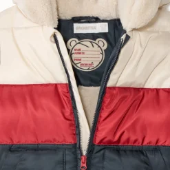 Doudoune matelassée effet color block doublée sherpa pour bébé garçon