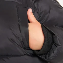 Doudoune micropolaire à capuche pour garçon