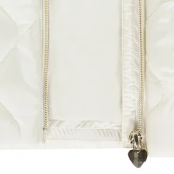 Doudoune sans manches bi-matière sherpa/padding pour fille