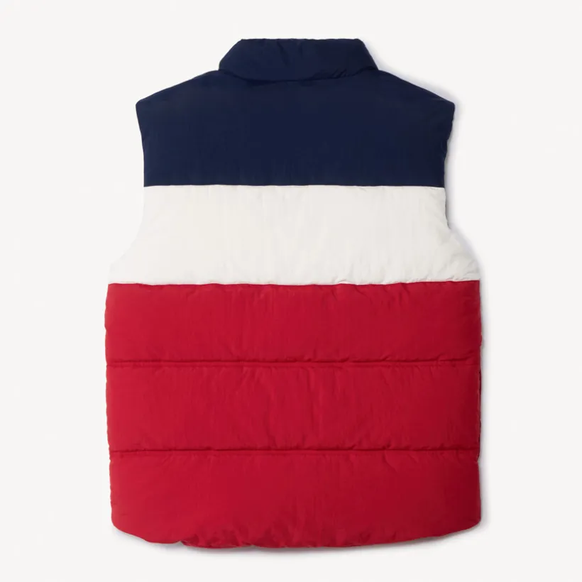 Doudoune sans manches effet color block pour garçon