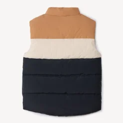 Doudoune sans manches effet color block pour garçon
