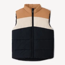 Doudoune sans manches effet color block pour garçon