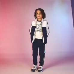 Doudoune sans manches effet colorblock pour garçon