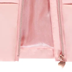 Doudoune sans manches uni en toile mat pour fille