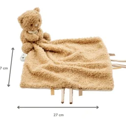Doudou peluche ours - Teddy - Caramel