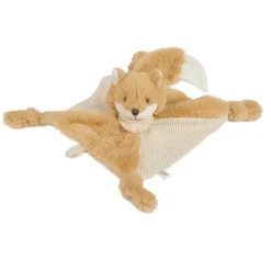 Doudou plat Léo le Renard