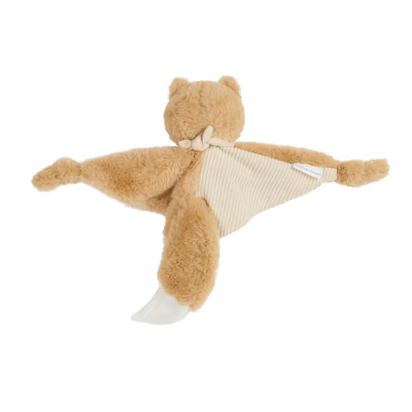 Doudou plat Léo le Renard