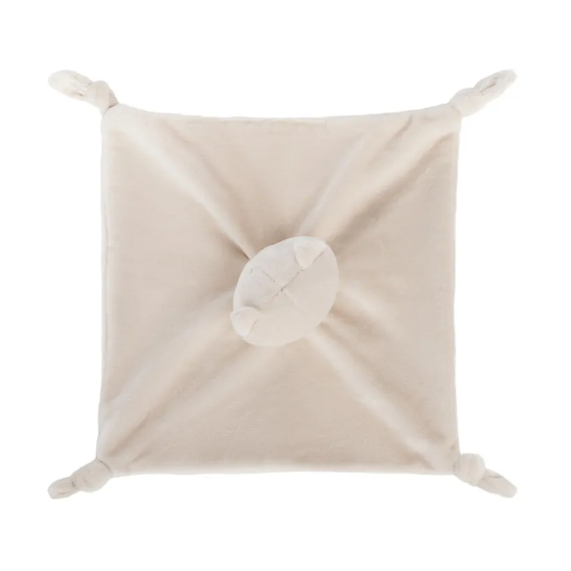 Doudou plat Mon Petit Chat beige