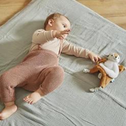 Doudou plat Nathan le faon