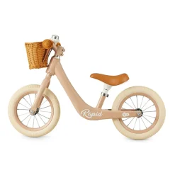 Draisienne Rapid 2 avec panier rose