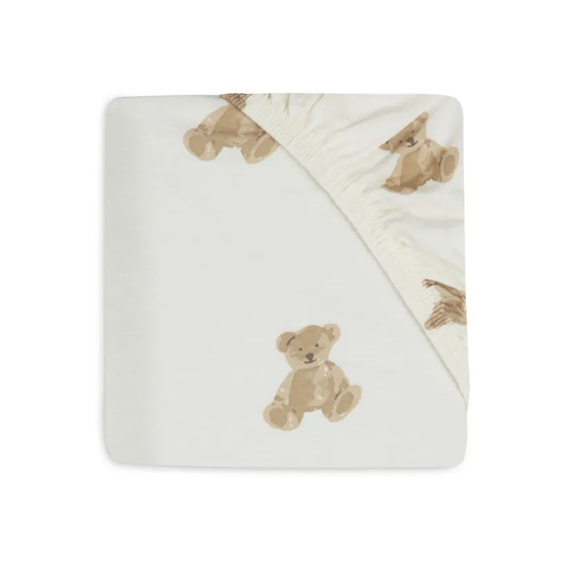 Drap-housse en jersey Teddy Bear