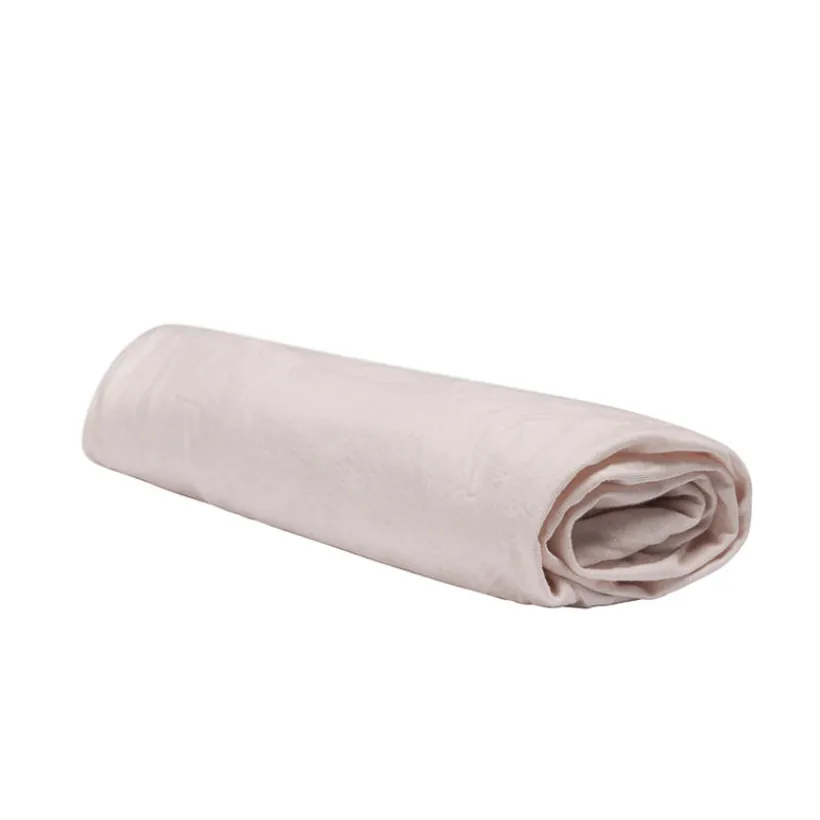 Drap housse en jersey 40 x 90 cm rose